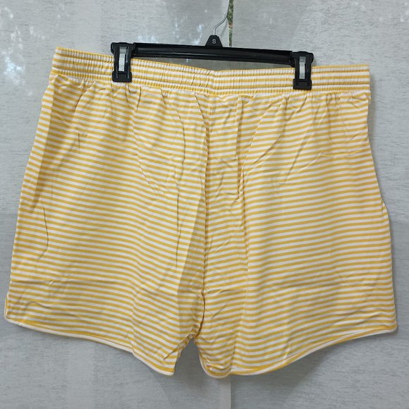 Style & co short lounge daisy stripe. Size 1X - Picture 2 of 6